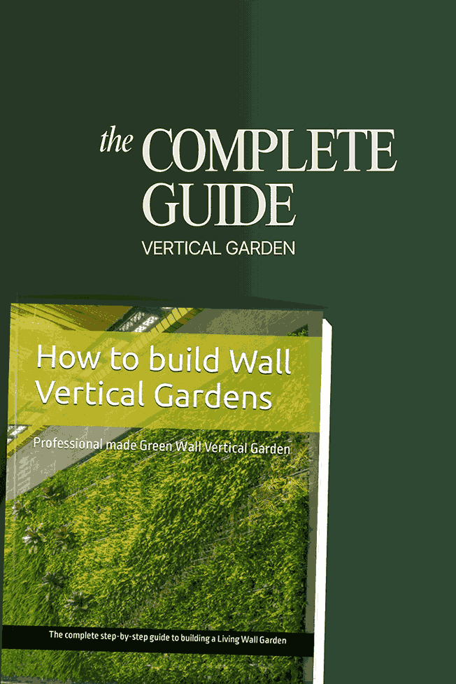 Portada de Jardines Verticales Hidropónicos. Teoría y Practica completa.