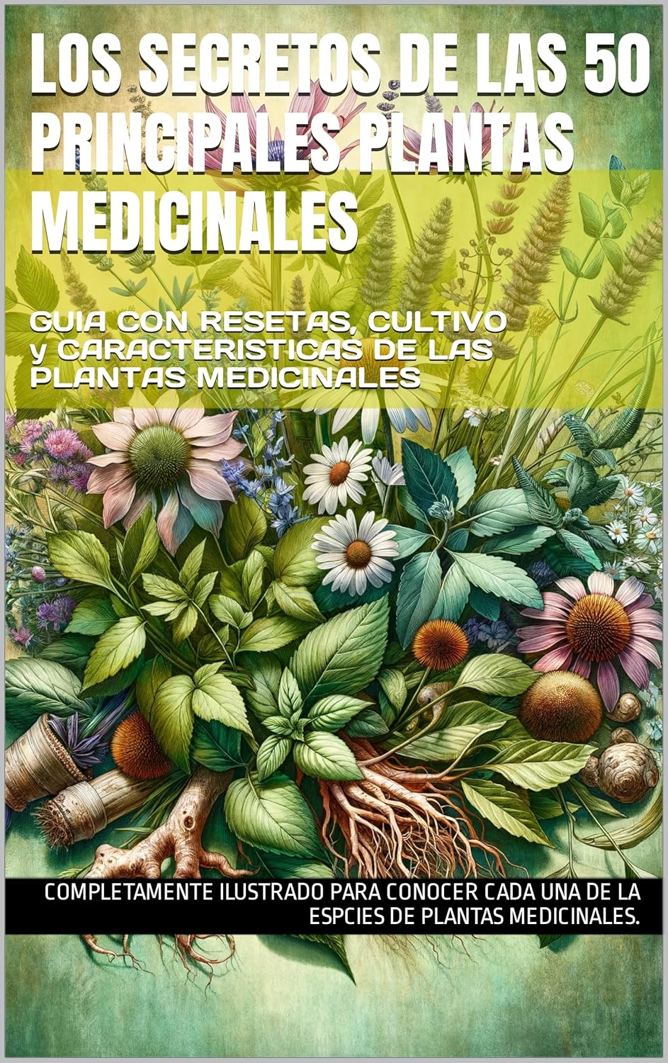 Portada de Los Secretos de las 50 Principales Plantas Medicinales